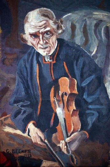 G. Becker (XX) - The Violin Priest