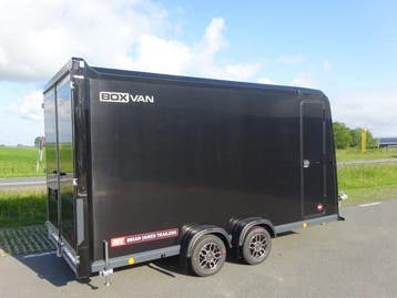 Brian James Box Van afm. 400x180x210cm 3500kg klep/deur, Ophalen, Nieuw