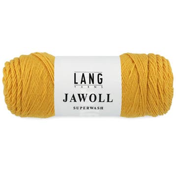 Lang Yarns Jawoll Superwash - 250 mosterdgeel - Sokkenwol, Ophalen of Verzenden, Nieuw