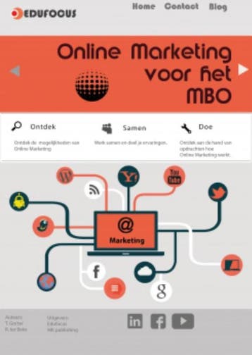 Online marketing voor het MBO 9789462710542, Boeken, Verzenden, Zo goed als nieuw