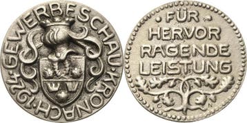 Zilvergussmedaille 1924 Bayern-medaille, Postzegels en Munten, Verzenden