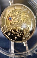 Frankrijk. 2 Euro 2024 La Tour Eiffel Danse Proof (Zonder