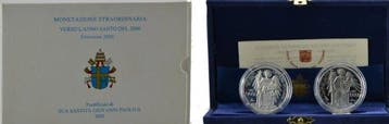 Vaticaan. Dittico 2000  Holy Year Proof (Zonder