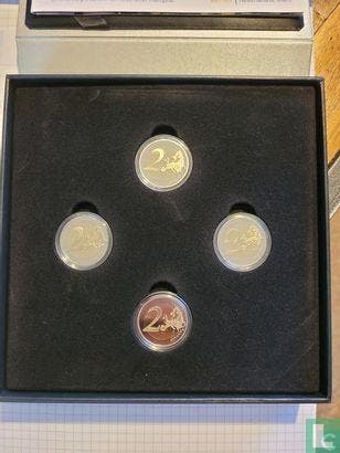 Nederland combinatie set 2014 (PROOF) Double portrait wi..., Verzenden, Setje
