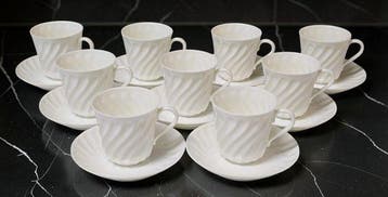 Lomonosov Imperial Porcelain Factory - Koffieservies (22) -