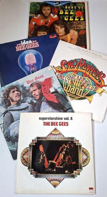 Bee Gees - Collection of 9 x beautiful albums and 11 x 7, Nieuw in verpakking