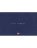 2002 BUGATTI PROGRAMMA BROCHURE ENGELS, Boeken, Nieuw, Author