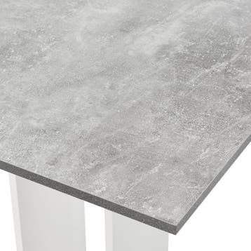Design eettafel Lindesnes vierkant 65x65x78 cm betonlook en, Huis en Inrichting, Tafels | Eettafels, Verzenden, Nieuw