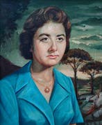 École française (XX) - La Dame au collier