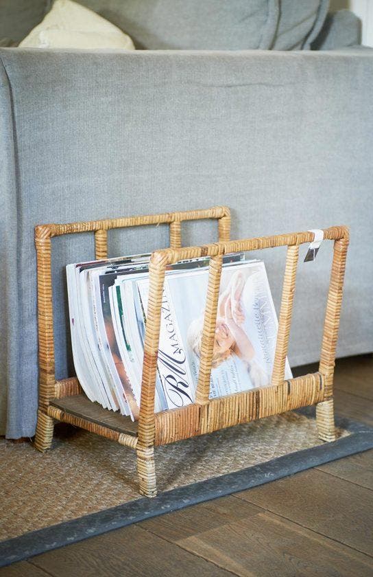 Riviera Maison Rustic Rattan Bleeker Magazine Holder -, Huis en Inrichting, Woonaccessoires | Overige, Verzenden