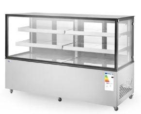 Horeca Koelvitrine met twee schappen 610 l 230V 500W Arktic, Verzenden, Nieuw in verpakking