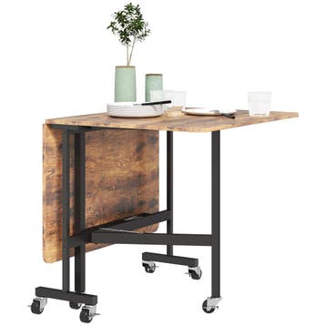 Opklapbare Eettafel, Geschikt Voor Maximaal 6 Personen, Met, Verzenden, Nieuw