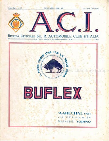 1928 A.C.I. (ORGANO UFFICIALE DELLAUTOMOBILE CLUB