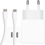 Gecertificeerde Snellader met 2 USB-C Poorten + Samsung, Telecommunicatie, Ophalen of Verzenden, Nieuw