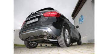 FOX Mercedes GLA - X156 4-matic einddemper dwars uitgang rec, Verzenden, Nieuw