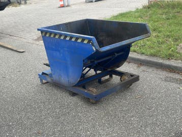 Gebruikte Kantelbakken, Kantelbak, Kiepbak, Kiepcontainer, Ophalen, Gebruikt, 100 cm of meer, 60 cm of meer