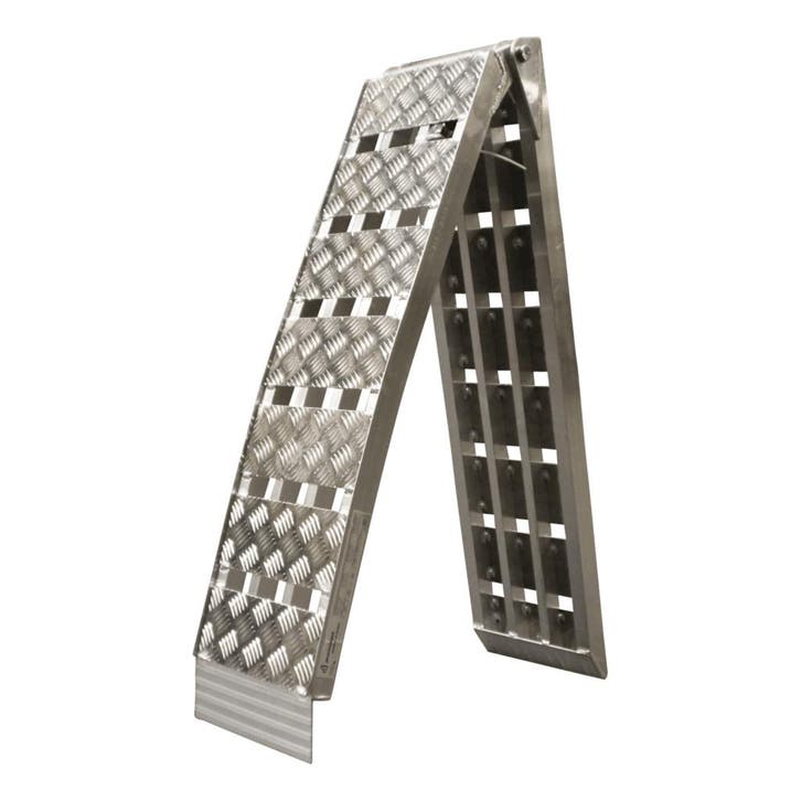 Novio Oprijplaat opklapbaar aluminium 2290 x 280, Auto diversen, Aanhangwagen-onderdelen, Ophalen of Verzenden