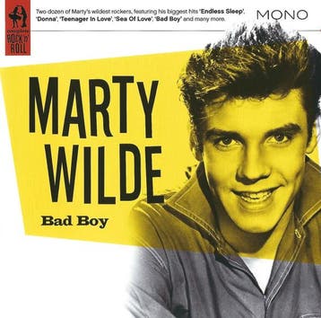 cd - Marty Wilde - Bad Boy, Verzenden, Zo goed als nieuw