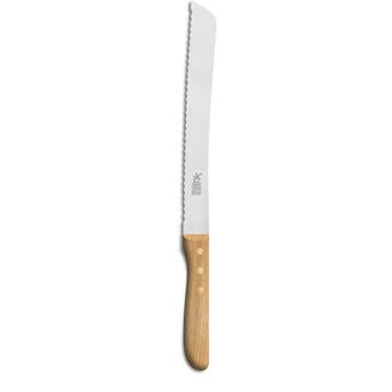 Robert Herder Broodmes – RVS – met Golf – Lemmet 22 cm, Huis en Inrichting, Keuken | Bestek, Ophalen of Verzenden, Nieuw, Rvs of Chroom