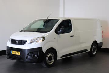 Peugeot Expert 2.0 BlueHDI 120PK L3 EURO 6, Stof, Gebruikt, Airconditioning, Wit