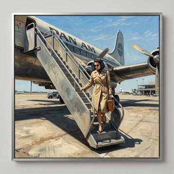 Le Yack - Jet Age Arrival - Hand signed