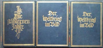 Werner Beumelburg - Der Weltkrieg im Bild / Die stählernen, Antiek en Kunst