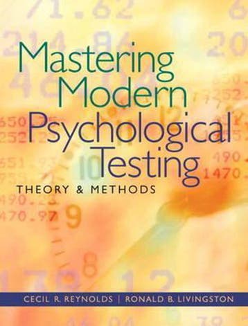 Mastering Modern Psychological Testing - Reynolds Cecil, Verzenden, Zo goed als nieuw, Reynolds Cecil