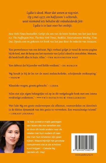 Wat ik nooit eerder heb gezegd 9789400508019 Celeste Ng, Verzenden, Zo goed als nieuw, Celeste Ng