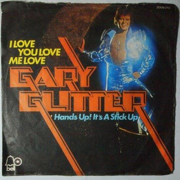 Gary Glitter - I love you love me love - Single, Cd's en Dvd's, Vinyl Singles, Verzenden, Nieuw in verpakking