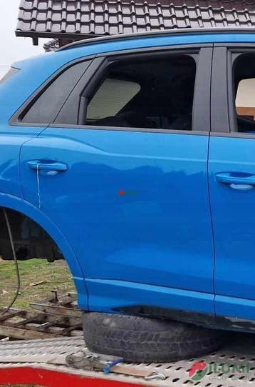 Achterdeur rechts compleet Audi Q3 83A in kleur LV5C 2019, Verzenden, Gebruikt