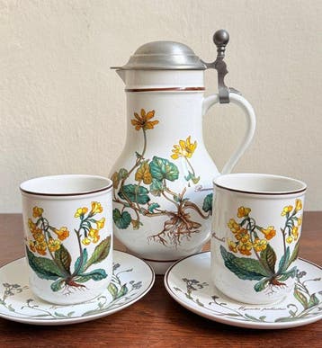 Villeroy & Boch - Koffieservies (5) - Botanica - Porselein -