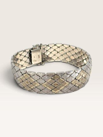 Zonder minimumprijs - Armband - 14 karaat Zilver, Verguld,, Nieuw