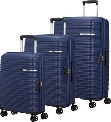 2dekans | American Tourister kofferset - 3 delig Liftoff set, Sieraden, Tassen en Uiterlijk, Koffers, Ophalen of Verzenden, Zo goed als nieuw