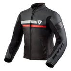 REVIT! Mile Jas Zwart Rood, Motoren, Nieuw met kaartje, REV'IT!, Jas | textiel, Heren