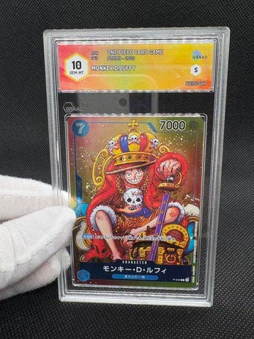 Bandai - 1 Graded card - One Piece - Monkey D. Luffy P-043, Nieuw