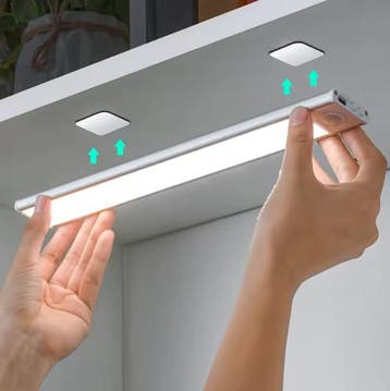 LED Kastlamp Bewegingssensor –USB Oplaadbaar en Dimbaar 20-6, Verzenden, Nieuw