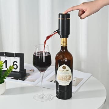 Elektrische Wijnopener en Decanteer Set - Automatische Vacuü, Verzenden, Nieuw