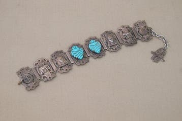 Metaal - Schakelarmband - art deco