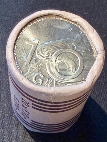 Nederlandse zilveren Tientje 1996 Muntrol, Verzenden, Koningin Beatrix, Losse munt, Zilver
