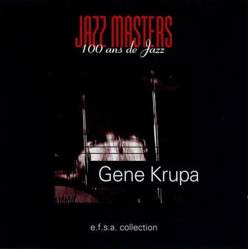 cd - Gene Krupa - Jazz Masters (100 Ans De Jazz), Verzenden, Zo goed als nieuw