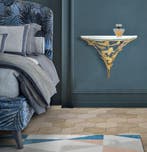 MUUR NACHTKASTJE VLINDERS CM 44,5X24,5X34,5, Ophalen of Verzenden, Nieuw