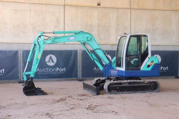 Veiling: Rupsgraafmachine Ihi 60NS Diesel 2013, Ophalen, Graafmachine