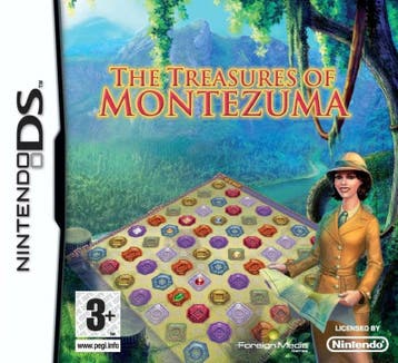 DS The Treasures of Montezuma, Verzenden, Zo goed als nieuw