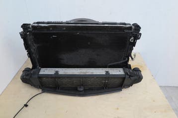 ventilator radiator compleet Mercedes W212 2.2 CDI, Verzenden, Gebruikt