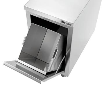 Bartscher Afvalemmer kast 700M1 | 28L | RVS | 400x700x850mm, Ophalen of Verzenden, Nieuw