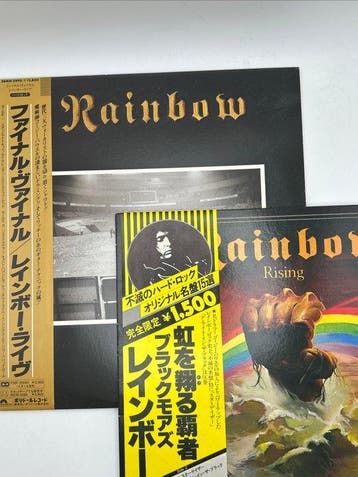 Rainbow / Blackmores Rainbow - Finyl Vinyl / Rainbow Rising, Nieuw in verpakking