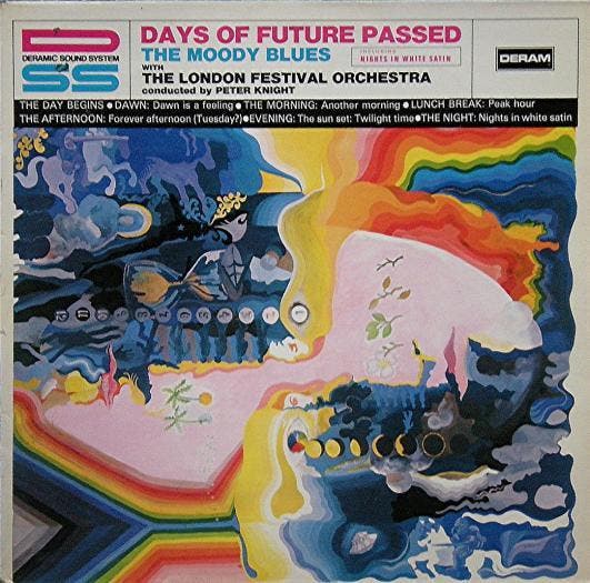 Moody Blues, The With The London Festival Orchestra - Days, Cd's en Dvd's, Vinyl | Rock, Gebruikt, Ophalen of Verzenden