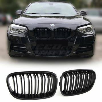 Double Line Grille Voor BMW 1 Series F20/F21 Pre-LCI - M, Auto-onderdelen, Carrosserie en Plaatwerk, Ophalen of Verzenden, Nieuw