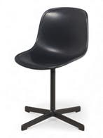 HAY stoel NEU 10, op draaibare poot, zwart, Huis en Inrichting, Stoelen, Ophalen of Verzenden, Gebruikt, Zwart