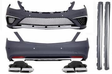 Bodykit Bumper set W222 S63 AMG look lang, Ophalen of Verzenden, Nieuw